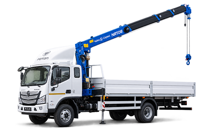 Кран-манипулятор Foton S120 с КМУ Чайка NR708